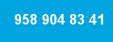 958 904 83 41 958 904 83 41